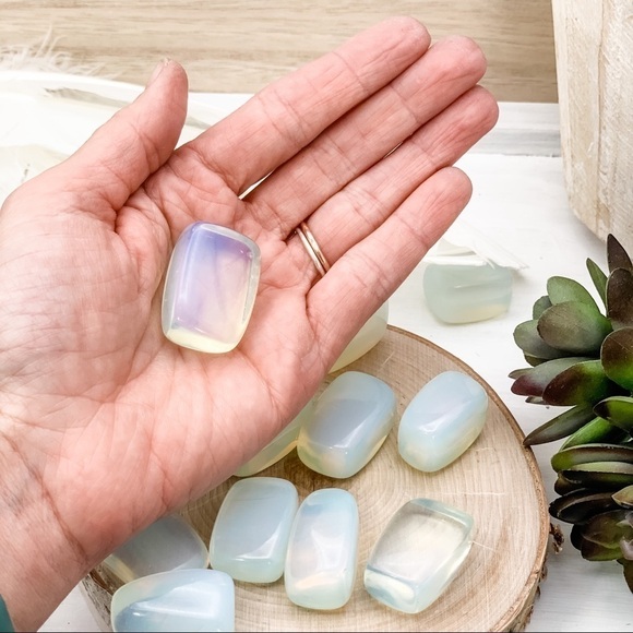 Opalite Tumbled, Tiffany Stone - 1 Per Order - Picture 5 of 6